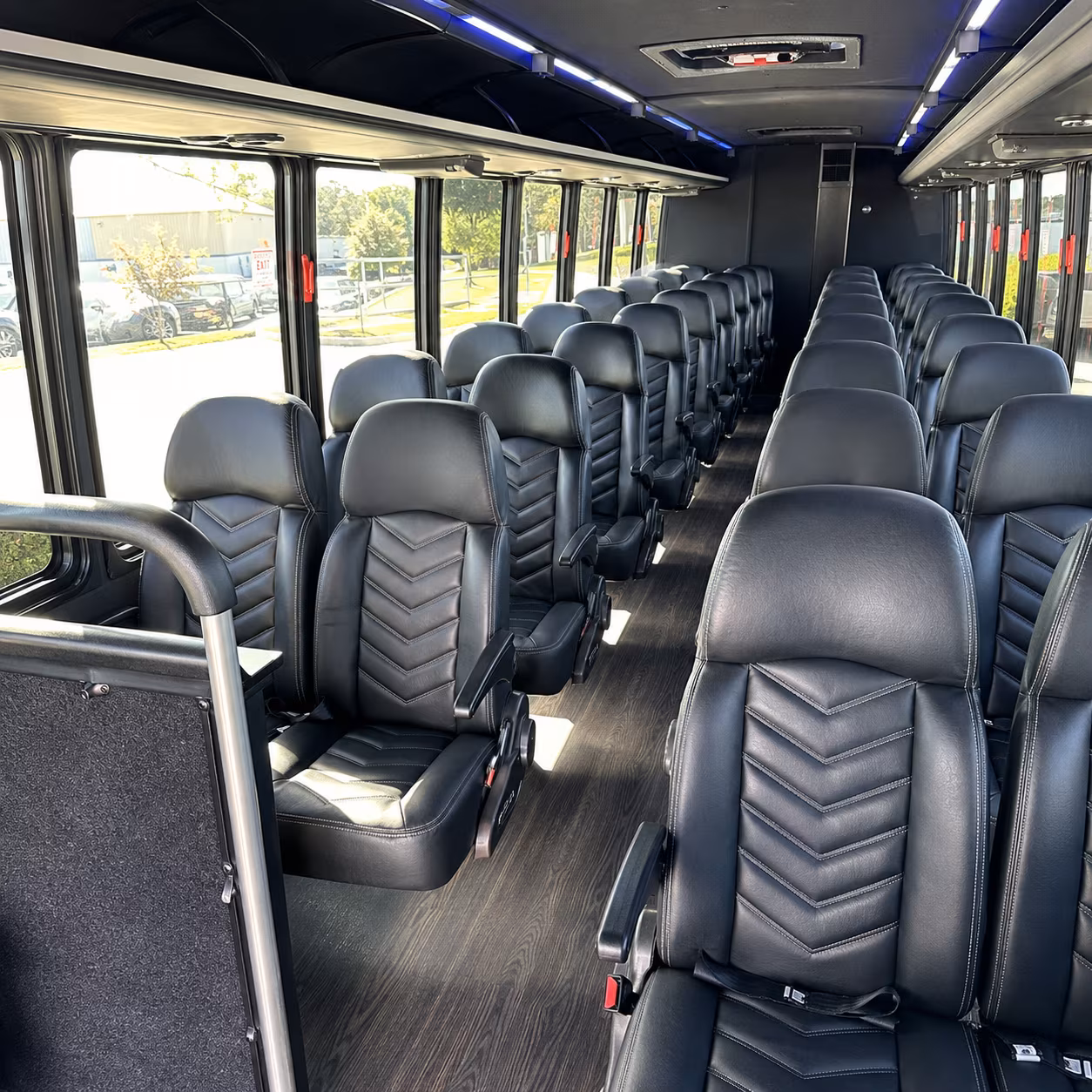 Fresno Airport Shuttle & Transportation party bus exterior