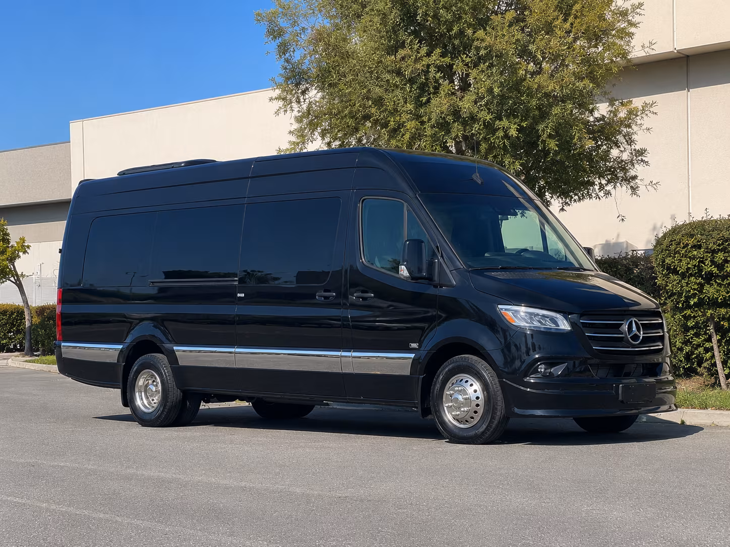Fresno Airport Shuttle & Transportation party bus interior