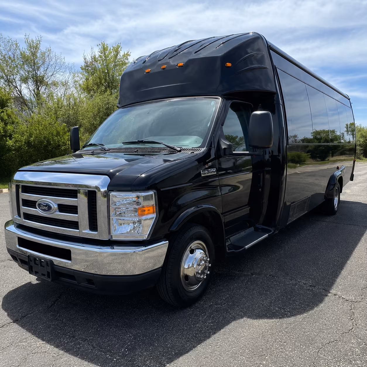Fresno Concert & Music Festival Transportation party bus exterior