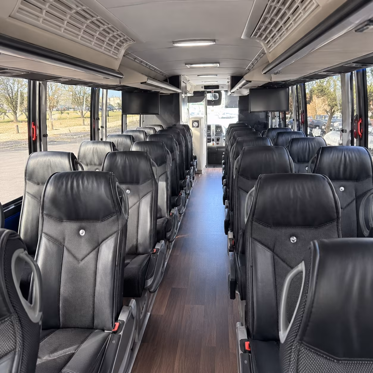 Fresno Corporate Transportation party bus exterior