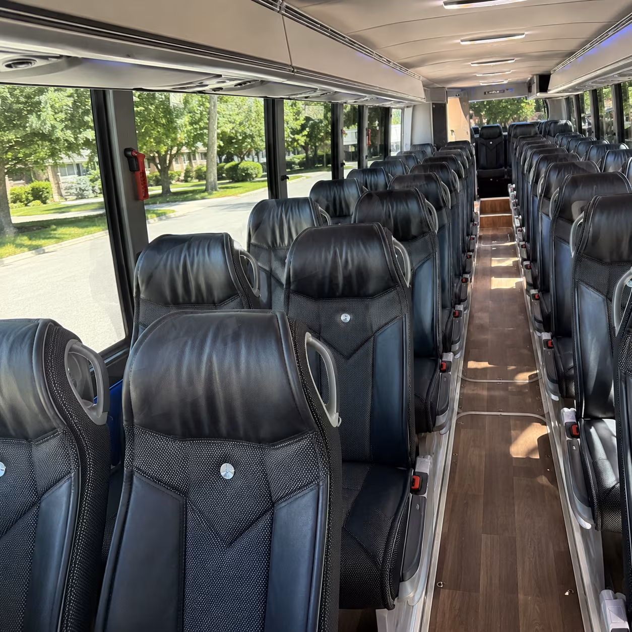 Fresno Corporate Transportation party bus exterior