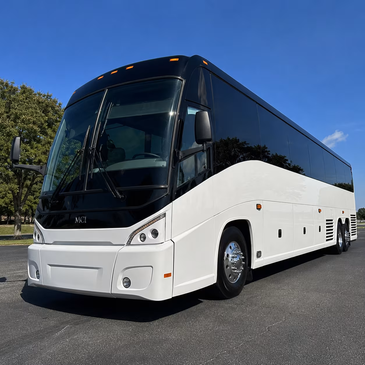 Fresno Corporate Transportation party bus exterior