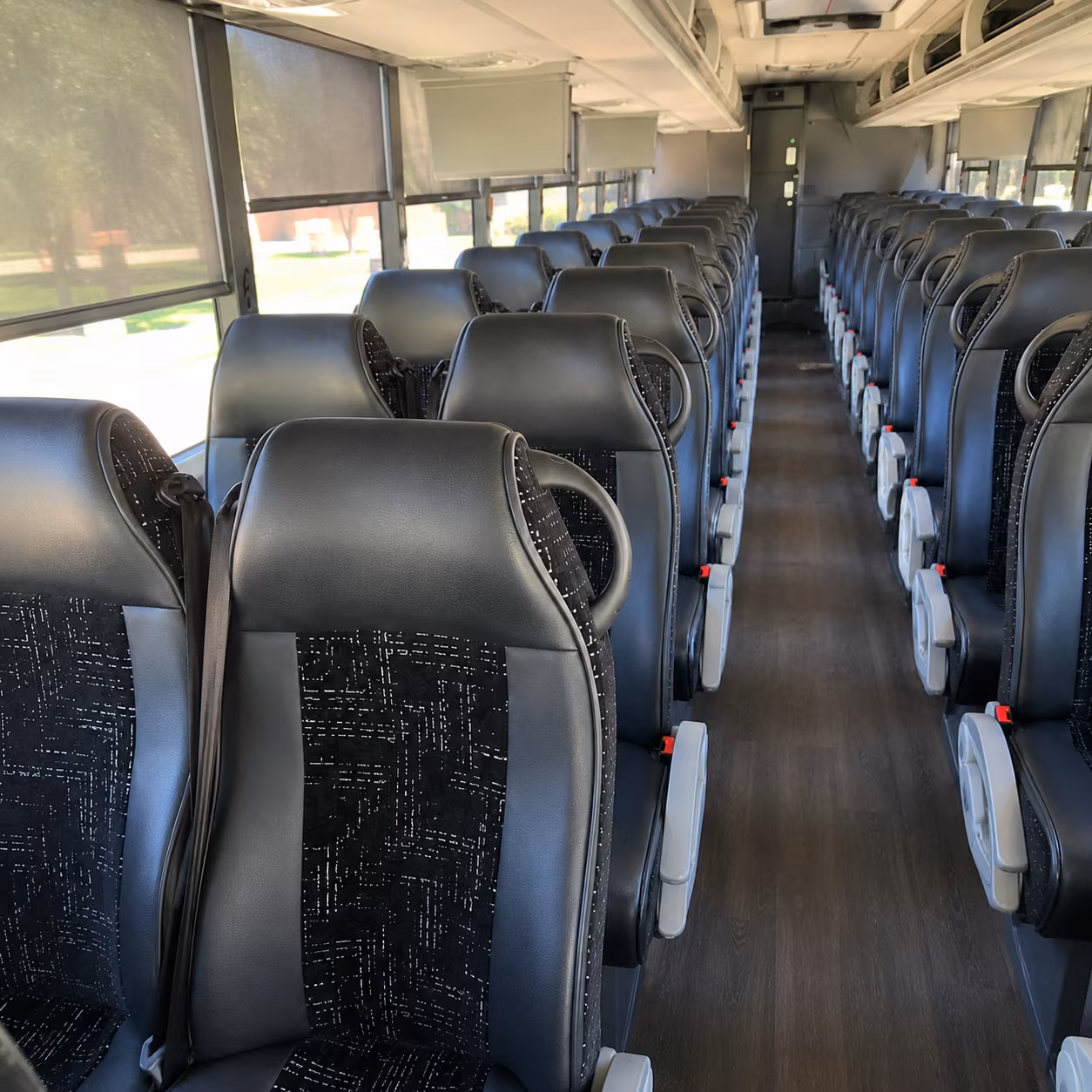 Fresno School Event Transportation party bus exterior