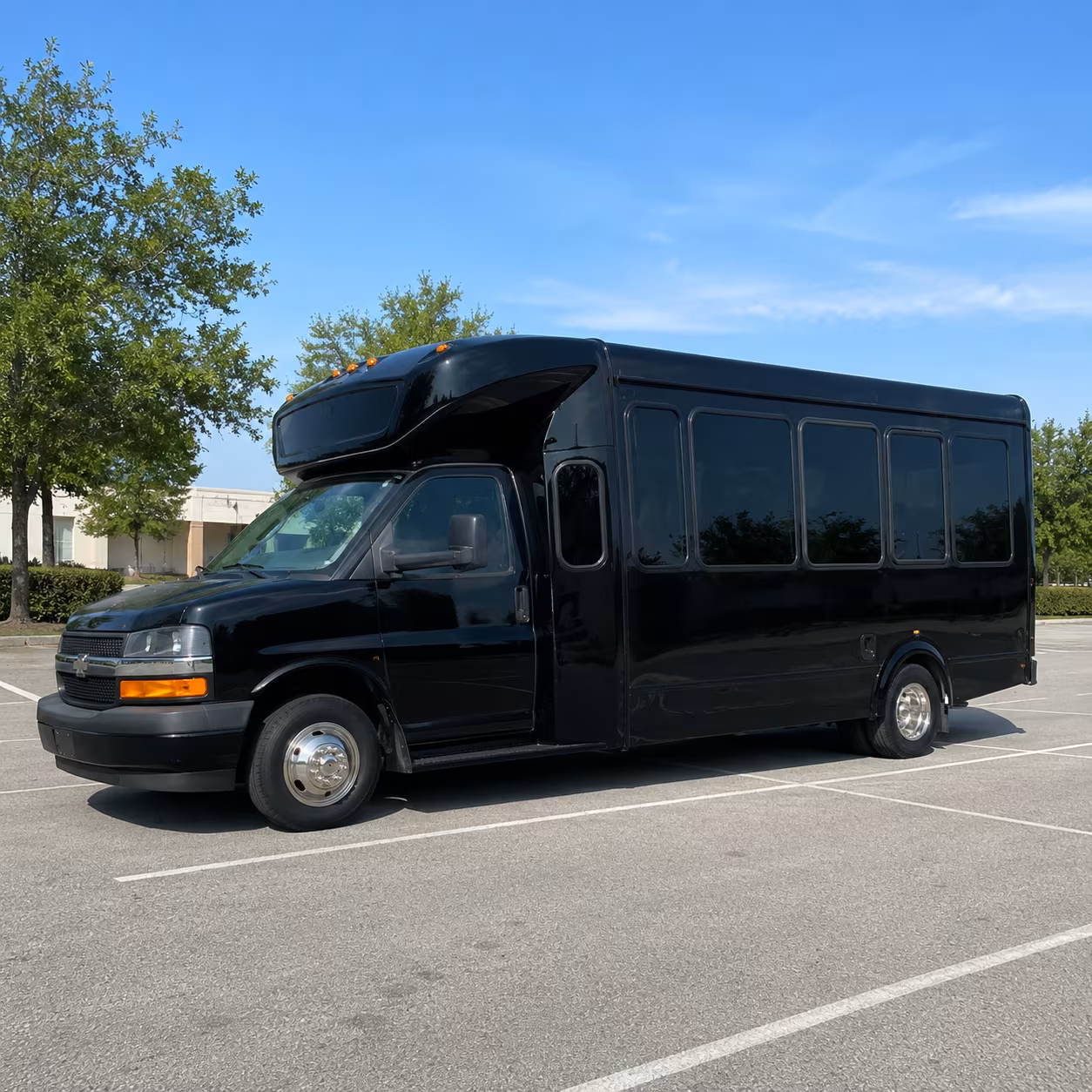 Fresno Sporting Event Transportation party bus interior